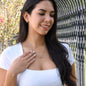 To My Daughter | Dreams That Inspire You - Interlocking Hearts Necklace