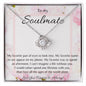 My Soulmate | My Favorite - Love Knot Necklace