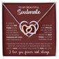 My Beautiful Soulmate | Love & Light - Interlocking Hearts Necklace