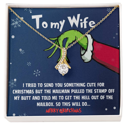 My Wife | Merry Grinchmas - Alluring Beauty Necklace