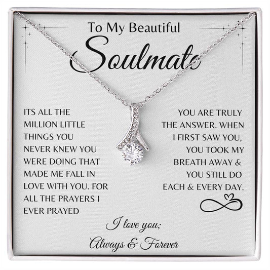 My Beautiful Soulmate | Million Little Things - Alluring Beauty Necklace