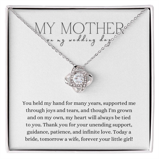 My Mom | On My Wedding - Love Knot Necklace