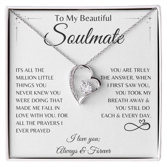 My Beautiful Soulmate | Million Little Things - Forever Love Necklace