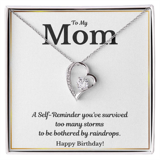 My Mom | Happy Birthday - Forever Love Necklace