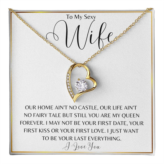 My Sexy Wife | My Queen - Forever Love Necklace