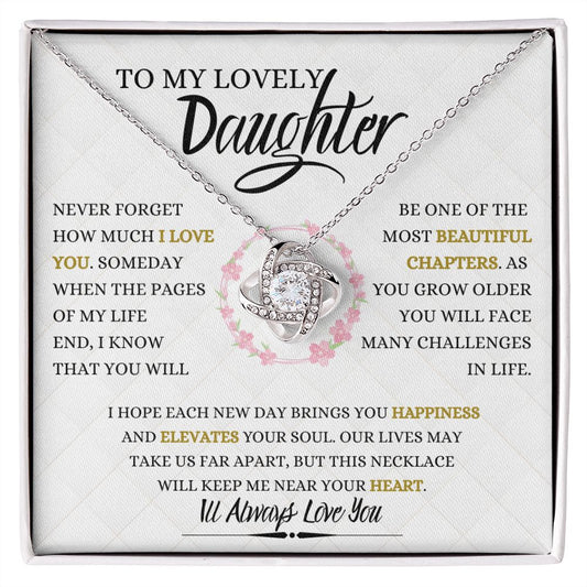 My Lovely Daughter | Beautiful Chapter - Love Knot Necklace