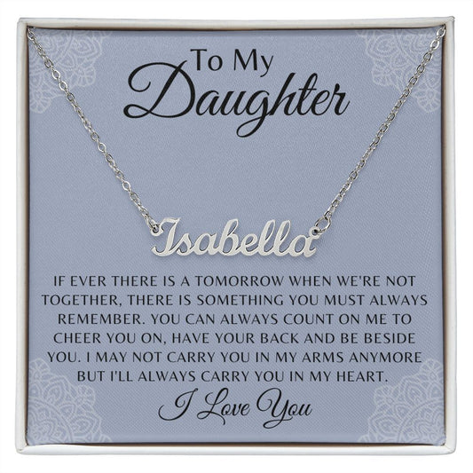 My Daughter | My Heart - Personalized Name Necklace