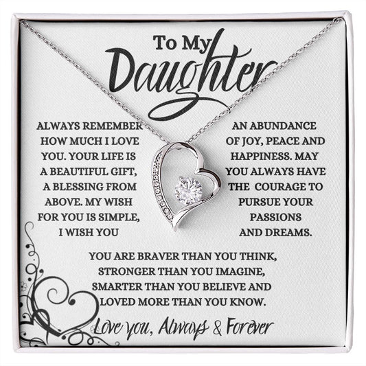 My Daughter | Blessing From Above - Forever Love Necklace