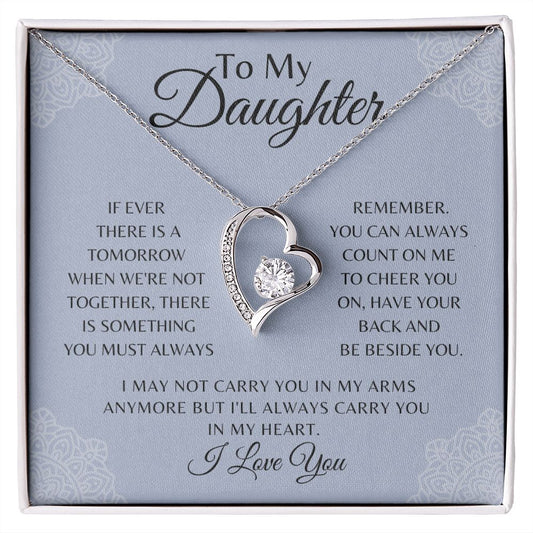 My Daughter | My Heart - Forever Love Necklace